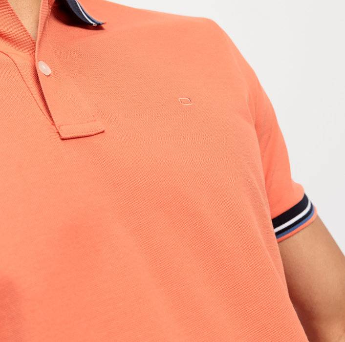 Oblymp Casual Wirk, Polo, Ziegelrot