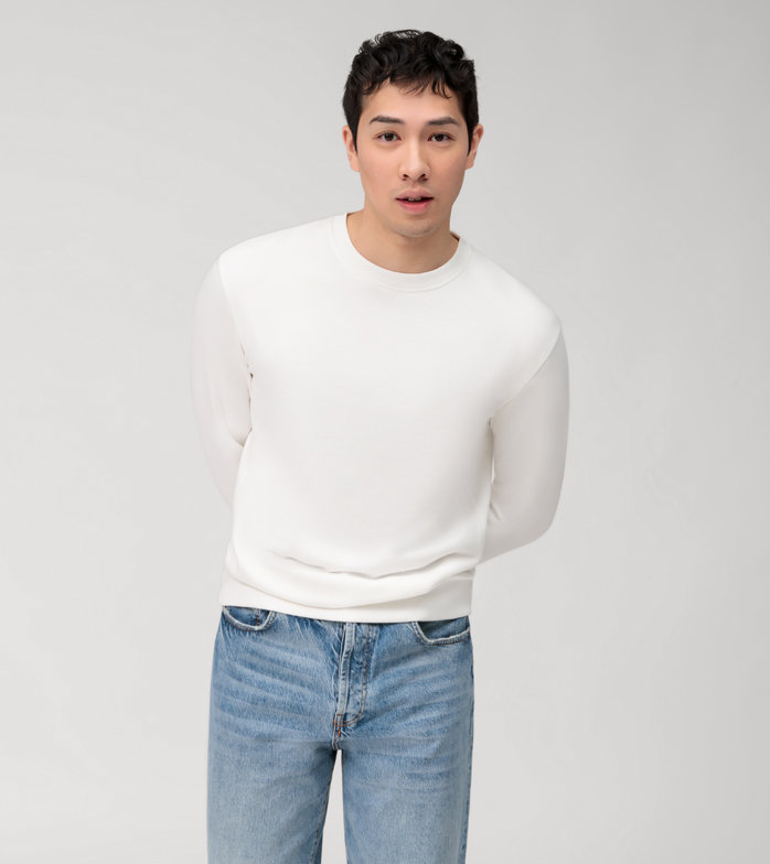 Oblymp Casual Wirk, Sweatshirt, Champagner