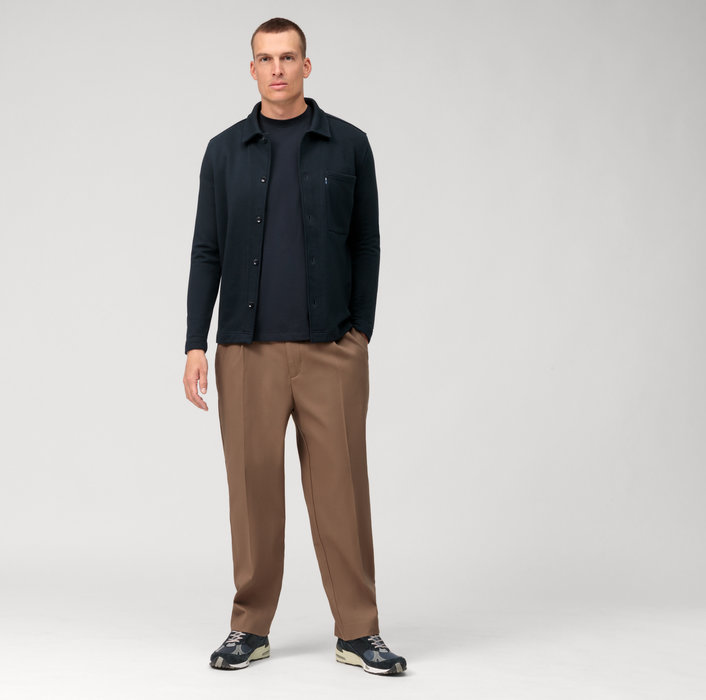 Oblymp Casual Wirk, T-Shirt, Relaxed Fit, Marine