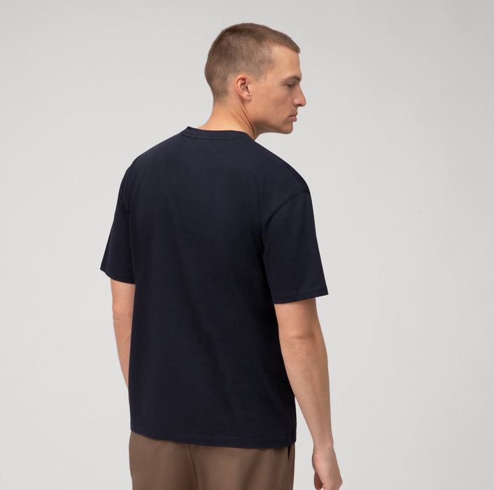 Oblymp Casual Wirk, T-Shirt, Relaxed Fit, Marine