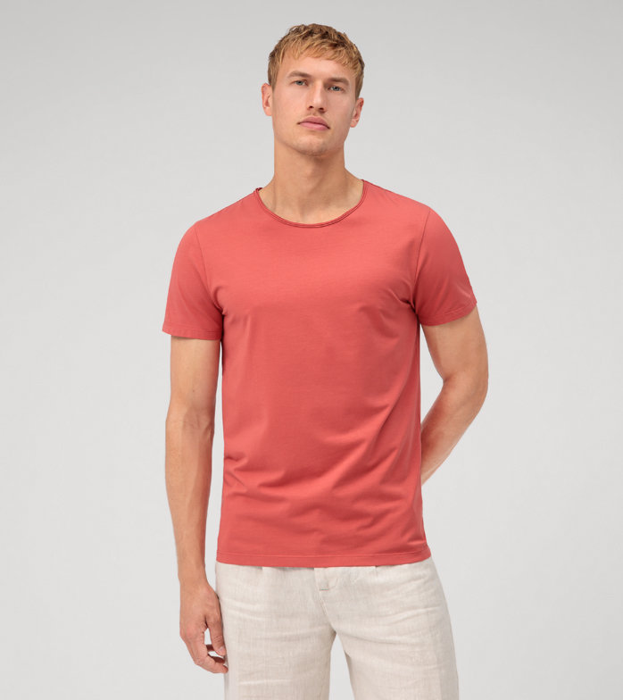 Oblymp Casual Wirk, T-Shirt, Rosenholz