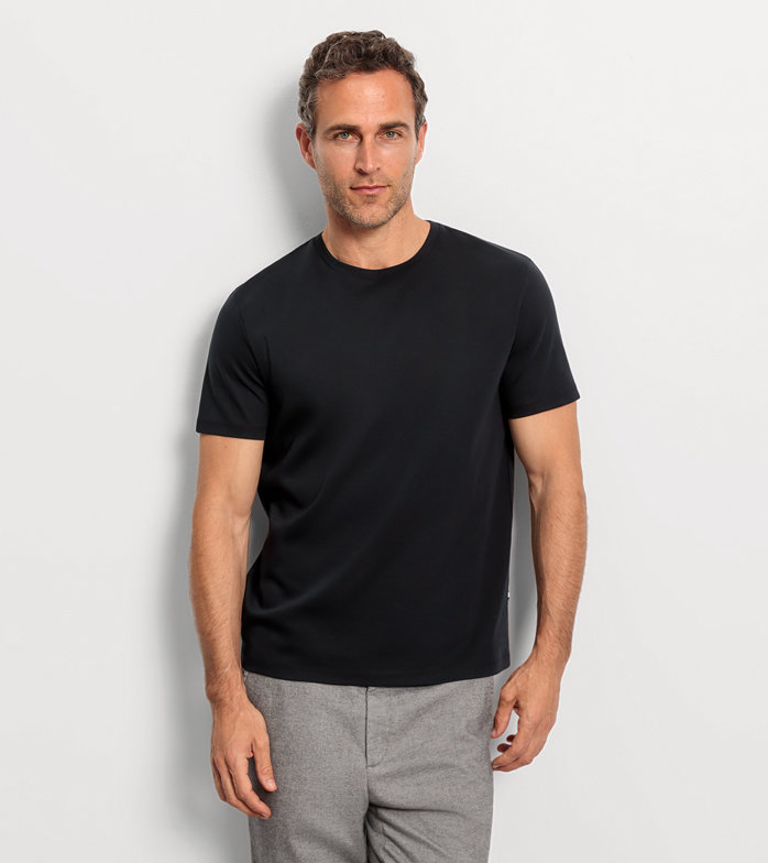 Oblymp Casual Wirk, T-Shirt, Schwarz