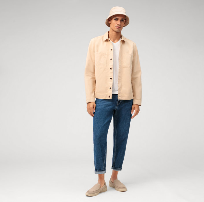 Oblymp Casual Wirk, T-Shirt, Weiß