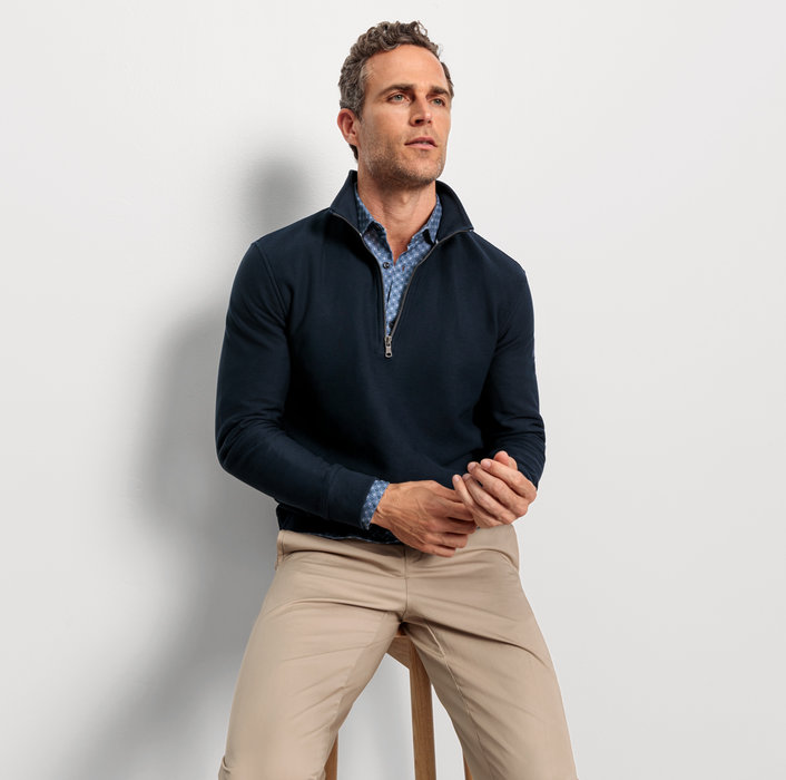 Oblymp Casual Wirk, Troyer, Marine