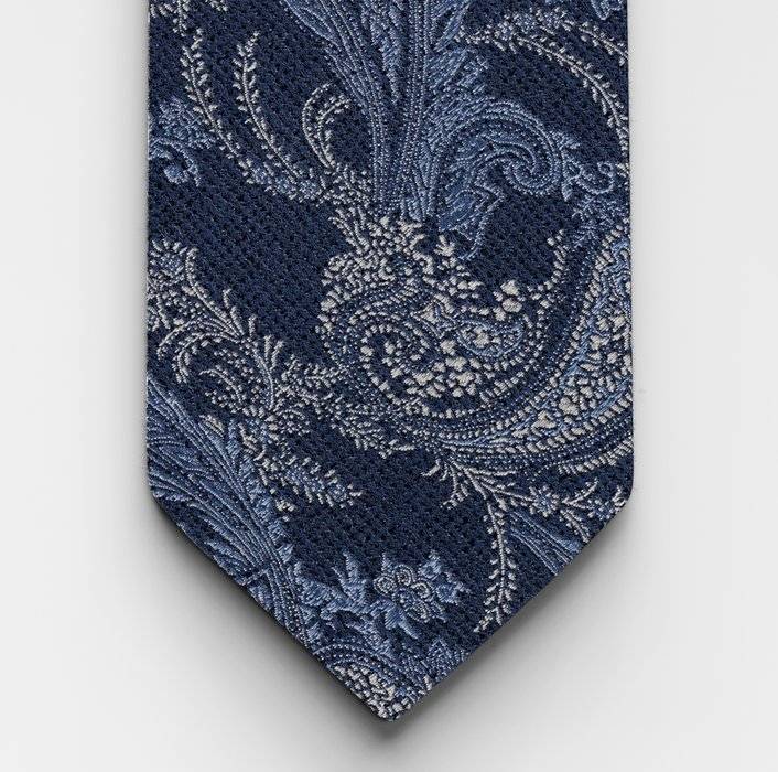 Oblymp Krawatte, Slim 6,5 Cm, Marine