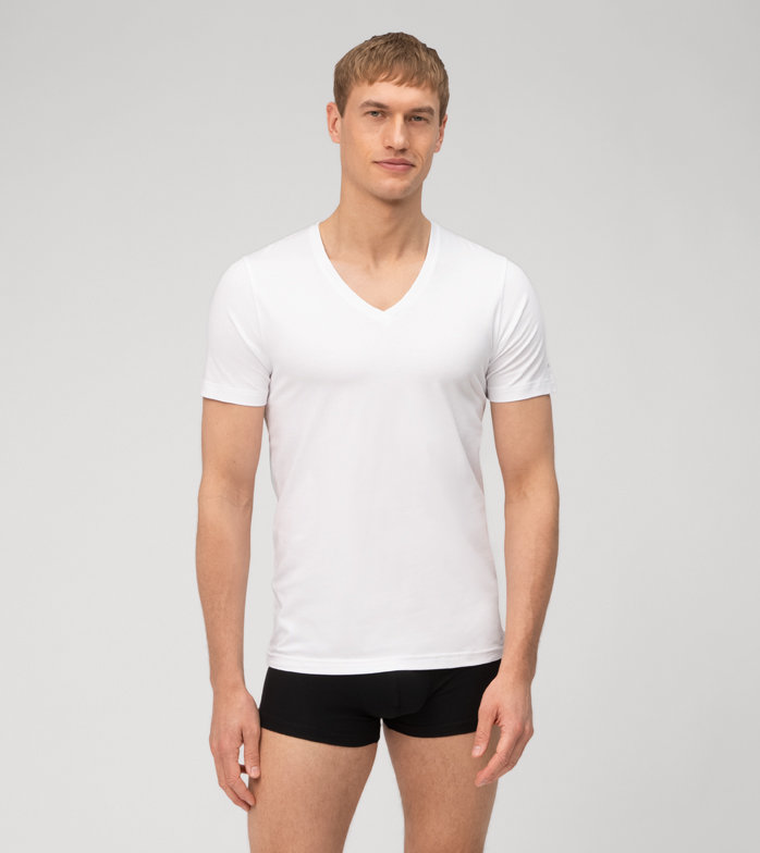 Oblymp Level Five Unterzieh-T-Shirt, body fit, Weiß