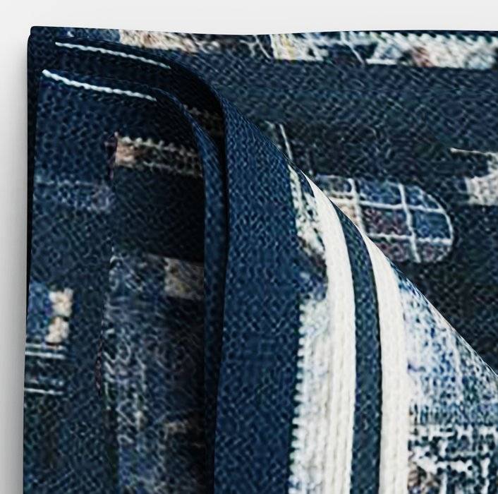 Oblymp SIGNATURE Einstecktuch, 28x28 Cm, Nachtblau