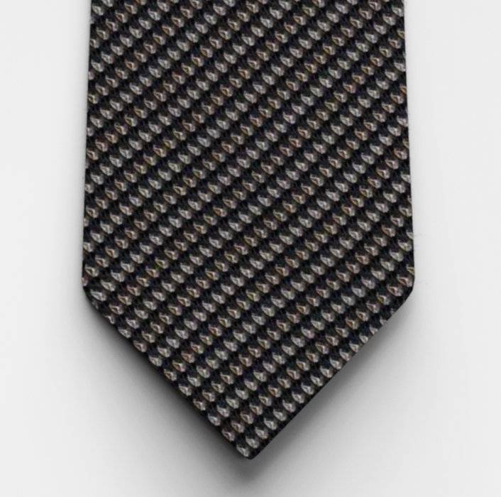 Oblymp SIGNATURE Krawatte, Regular 7,5 Cm, Grau