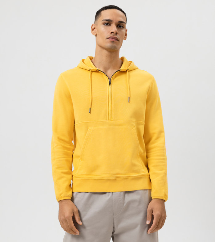 Oblymp Sweat, Hoodie, modern fit, Gelb