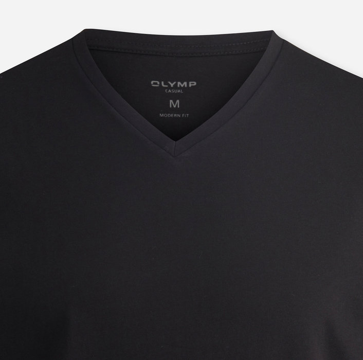 Oblymp Unterzieh-T-Shirts, Modern Fit, Schwarz
