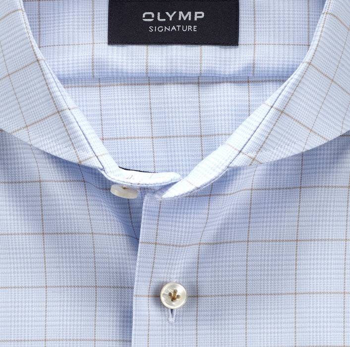 Oblymp SIGNATURE, Businesshemd, Tailored Fit, SIGNATURE Hai, Hellblau