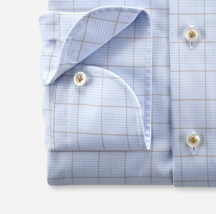 Oblymp SIGNATURE, Businesshemd, Tailored Fit, SIGNATURE Hai, Hellblau