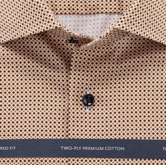 Oblymp SIGNATURE, Businesshemd, Tailored Fit, SIGNATURE Kent, Caramel