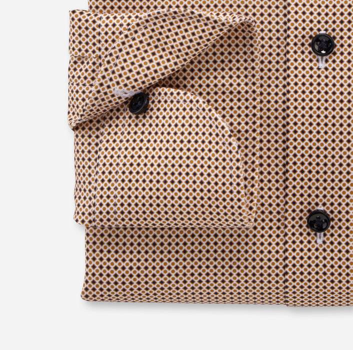 Oblymp SIGNATURE, Businesshemd, Tailored Fit, SIGNATURE Kent, Caramel