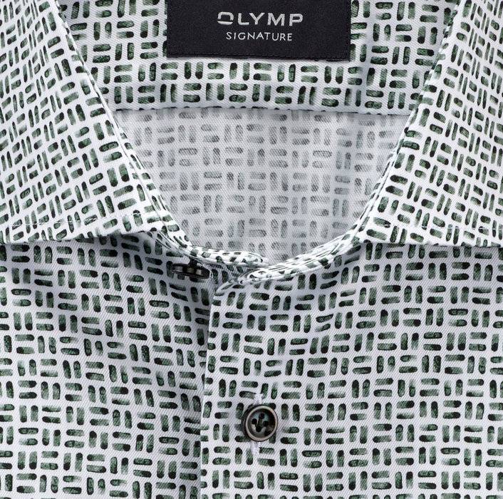 Oblymp SIGNATURE, Businesshemd, Tailored Fit, SIGNATURE Kent, Hellgrün
