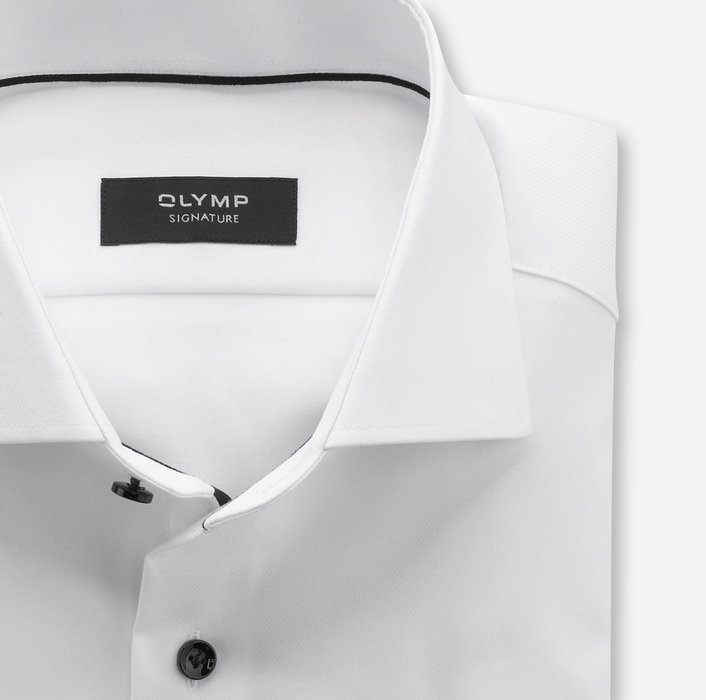 Oblymp SIGNATURE, Businesshemd, Tailored Fit, SIGNATURE Kent, Weiß