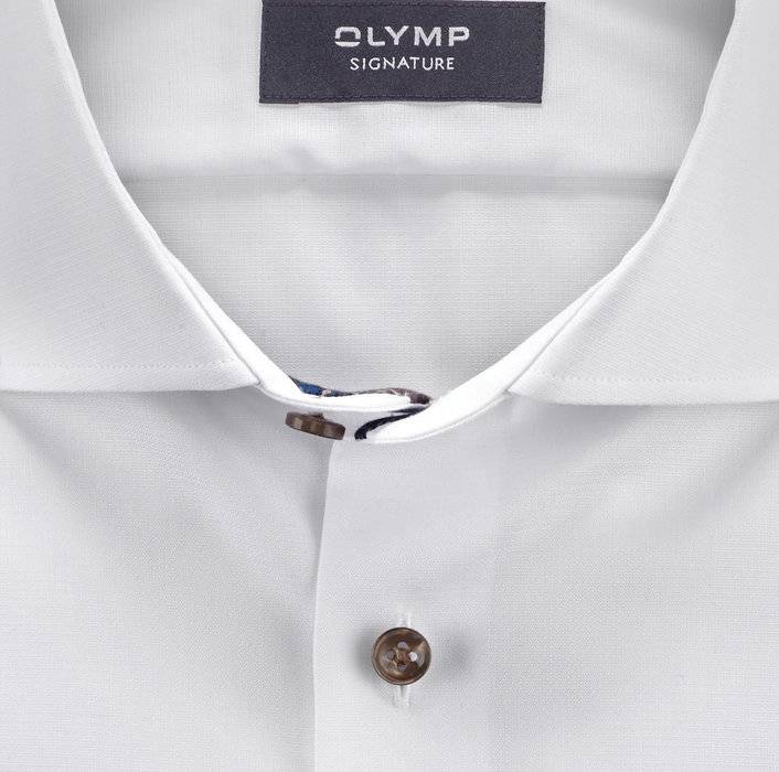 Oblymp SIGNATURE, Businesshemd, Tailored Fit, SIGNATURE Kent, Weiß