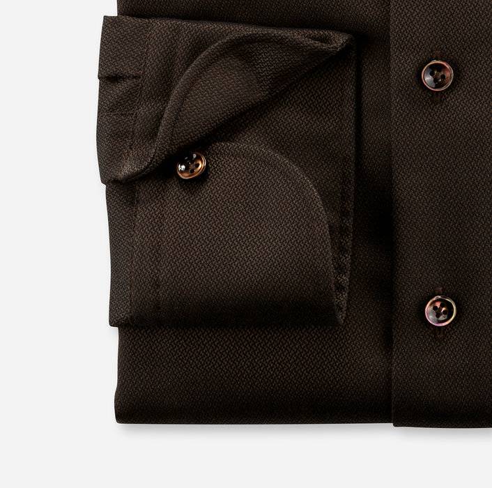 Oblymp SIGNATURE, Businesshemd, Tailored Fit, SIGNATURE Kent, Braun