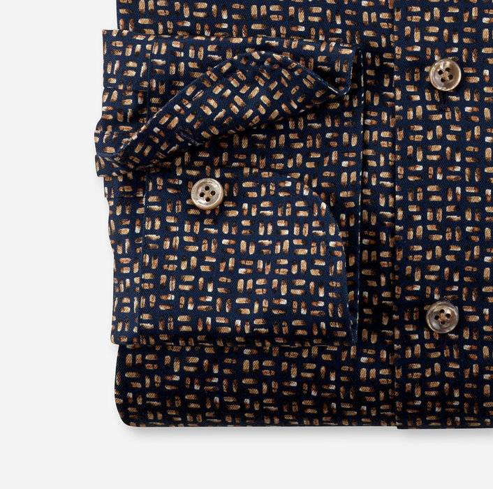 Oblymp SIGNATURE, Businesshemd, Tailored Fit, SIGNATURE Kent, Nachtblau
