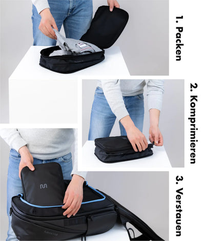 Onemate Backpack Pro + Packing Cubes Pro