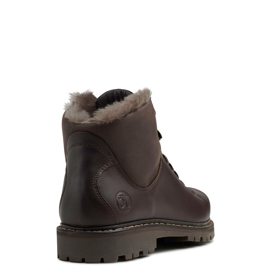 Original Haferl Martha Lammfell | Kaffeebraun/TdM