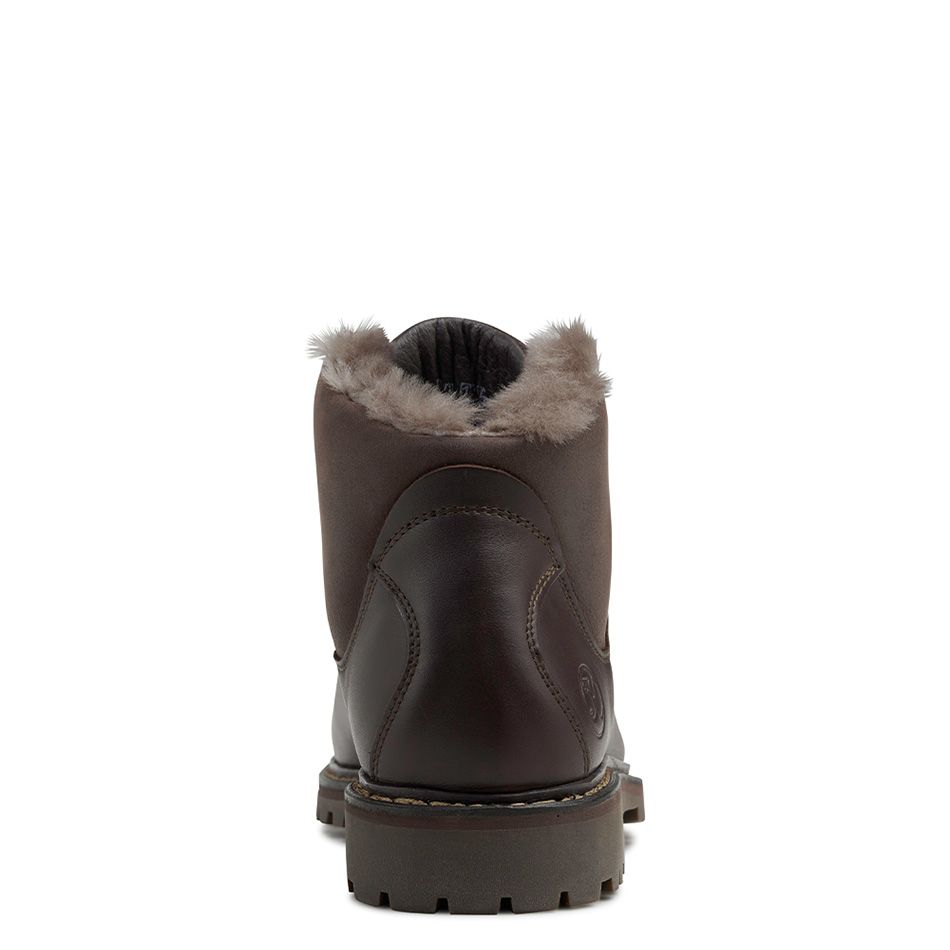 Original Haferl Martha Lammfell | Kaffeebraun/TdM