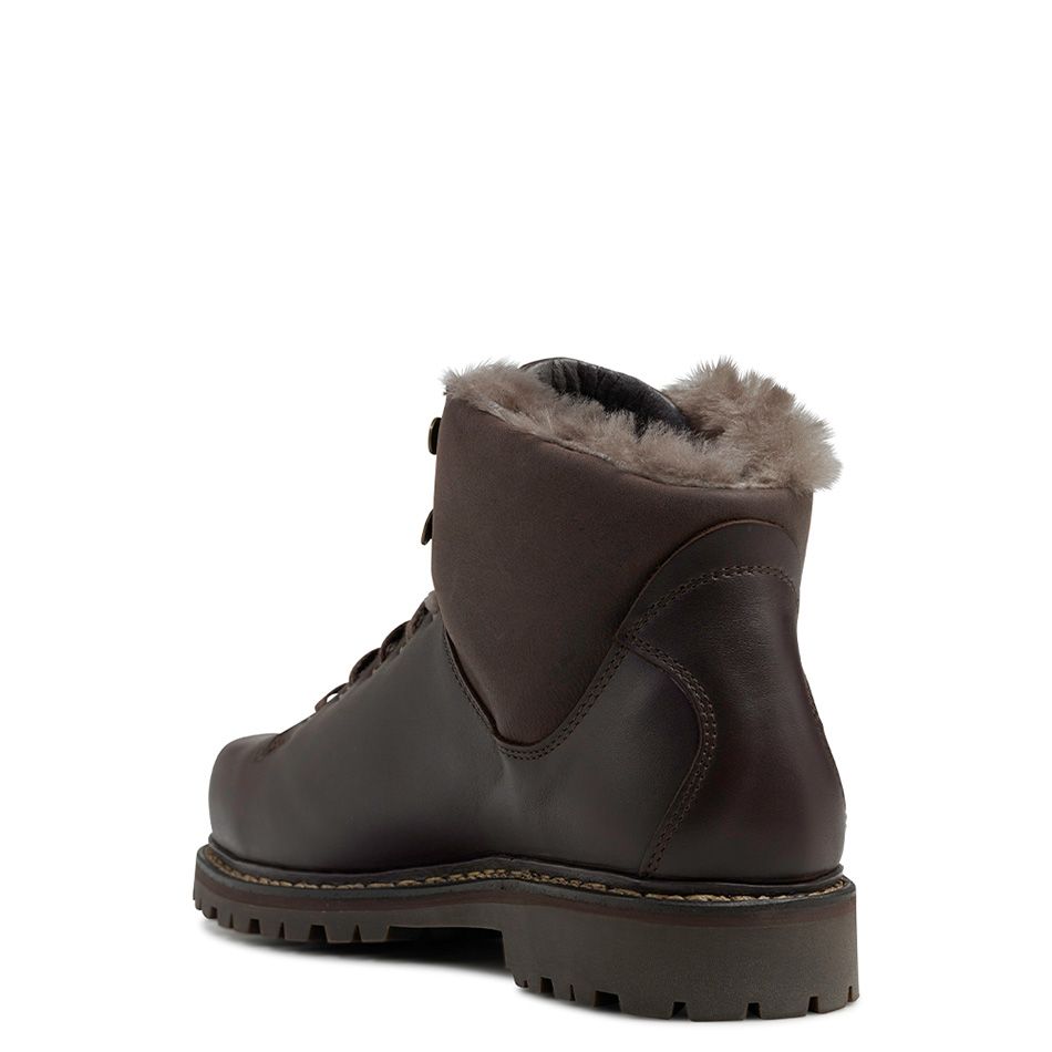 Original Haferl Martha Lammfell | Kaffeebraun/TdM