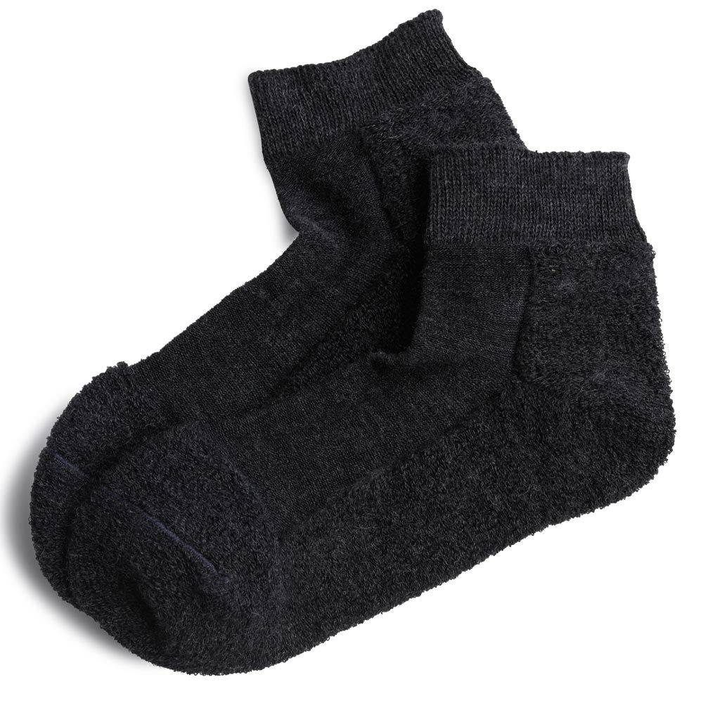 Original Haferl Merino Kurzsocken | Anthrazit