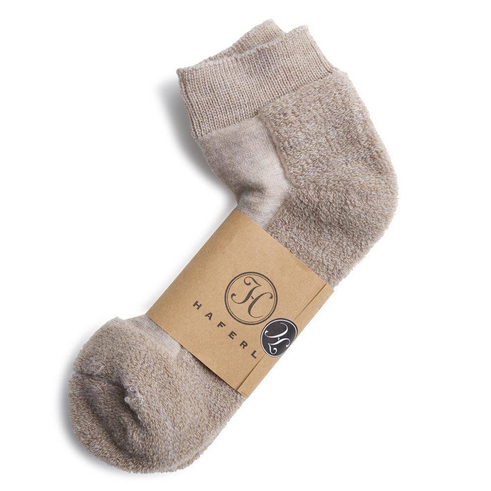 Original Haferl Merino Kurzsocken | Sand