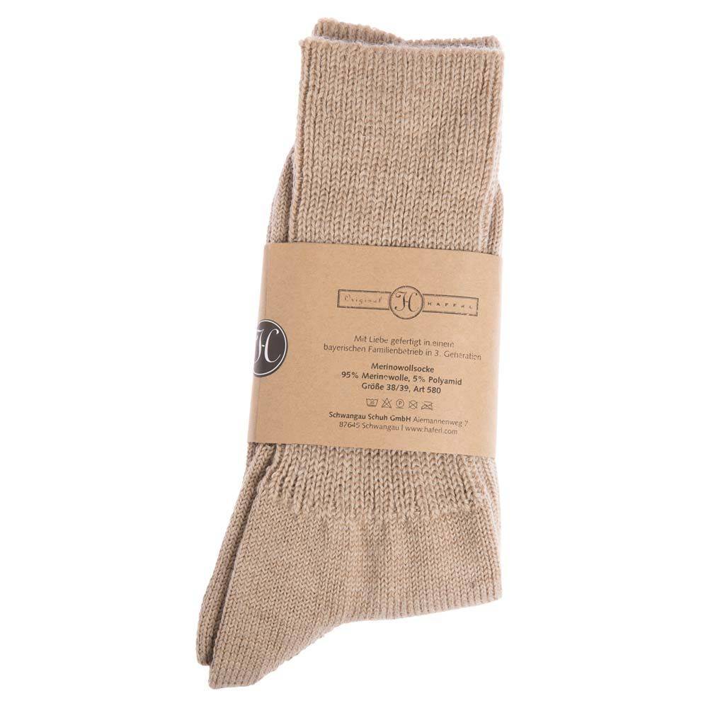 Original Haferl Merinosocken | Karamell