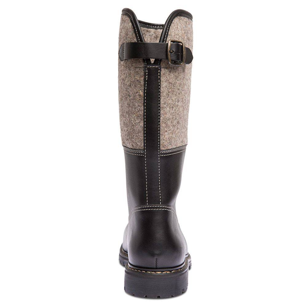 Original Haferl Salober | Schwarz Graumeliert