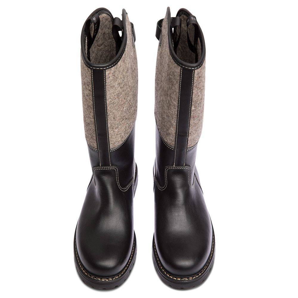 Original Haferl Salober | Schwarz Graumeliert