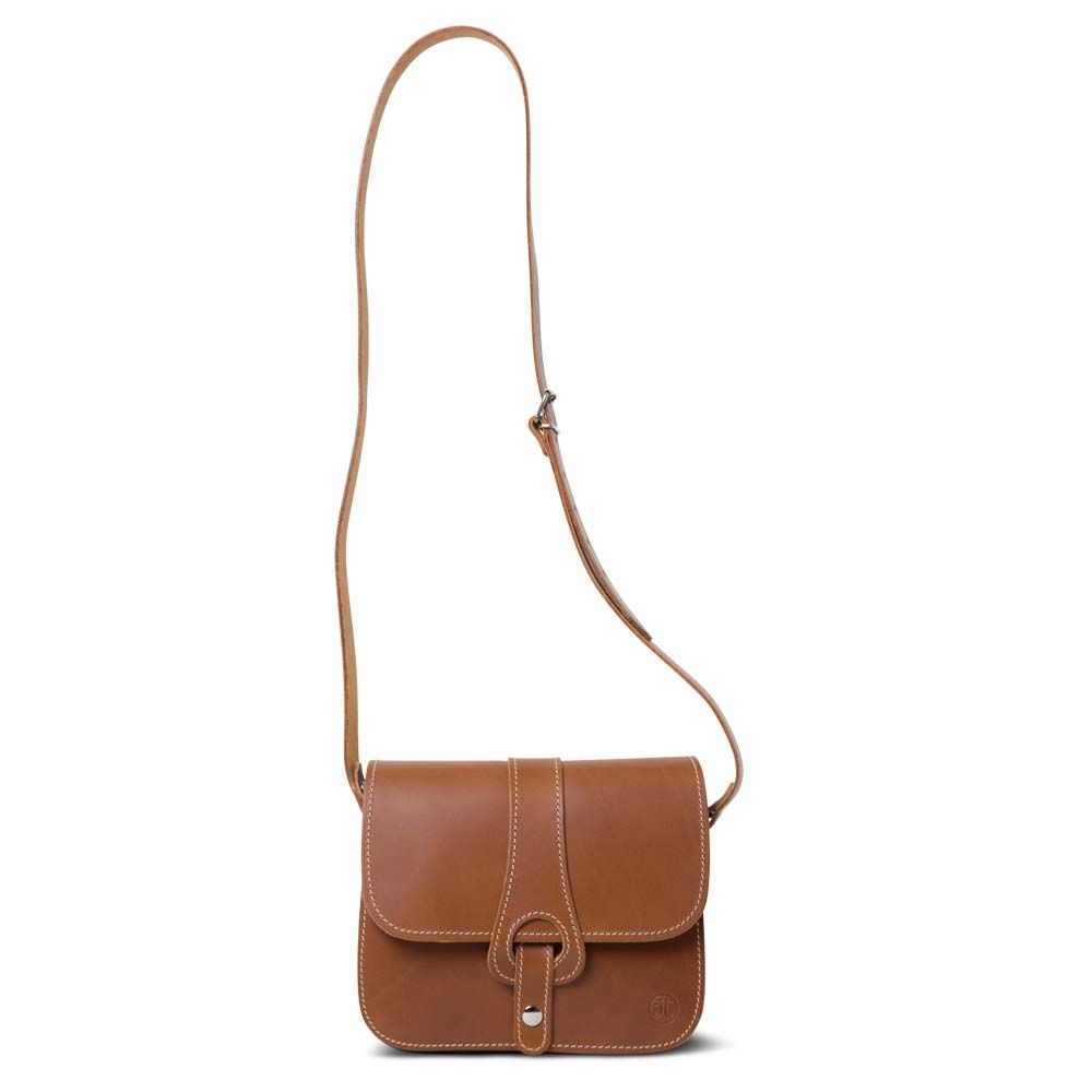 Original Haferl Schultertasche Mia | Caramel