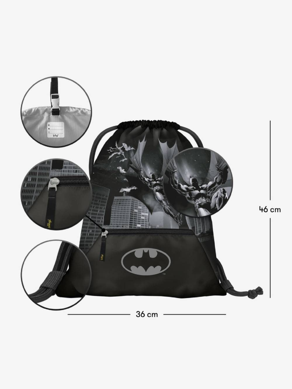 BAAGL Batman Dark City Gymsack