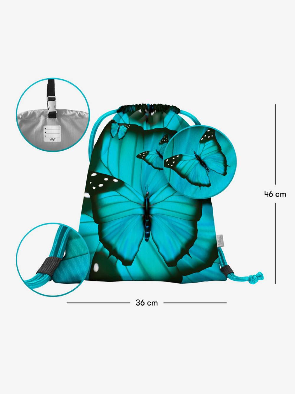 BAAGL Butterfly Gymsack