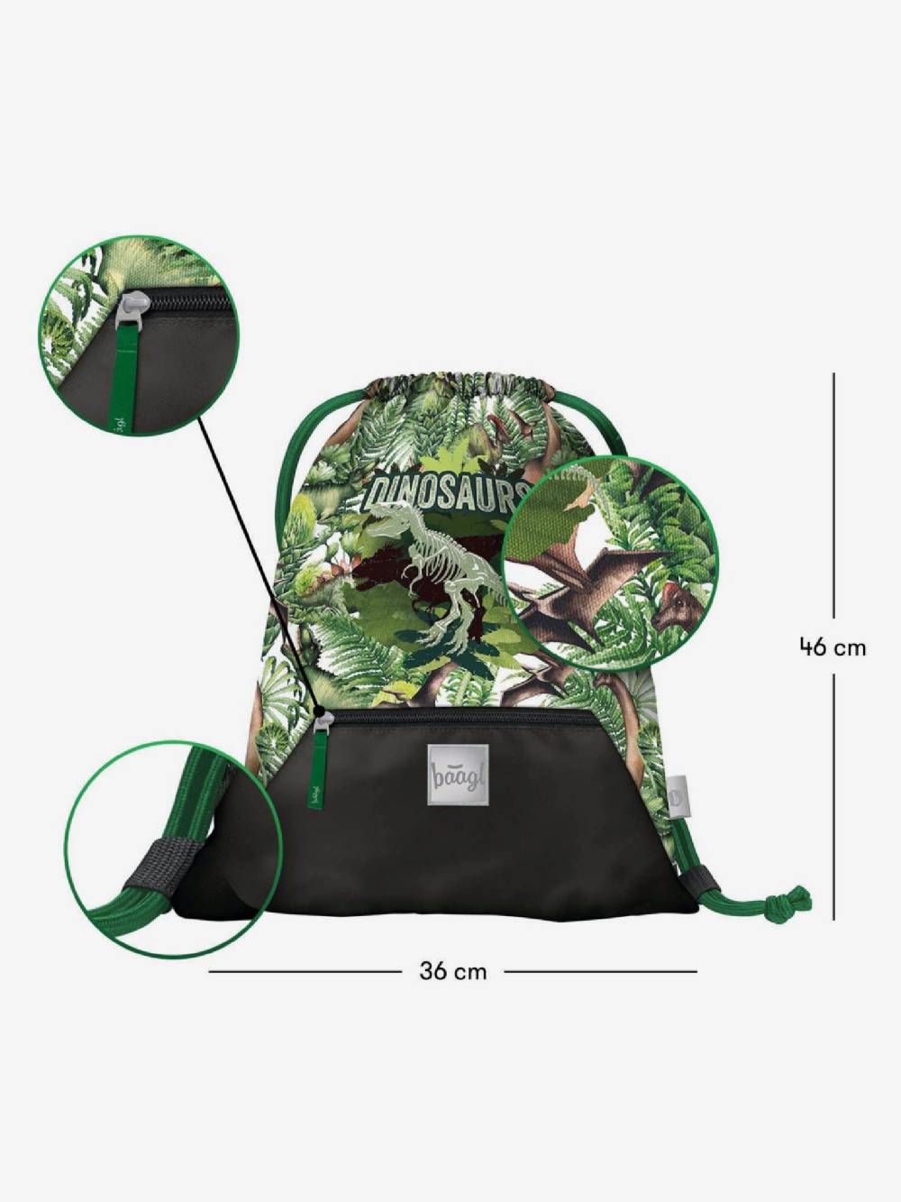 BAAGL Dinosaurs Gymsack