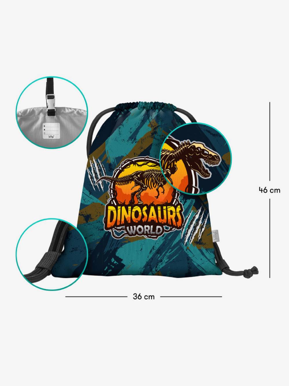 BAAGL Dinosaurs World Gymsack