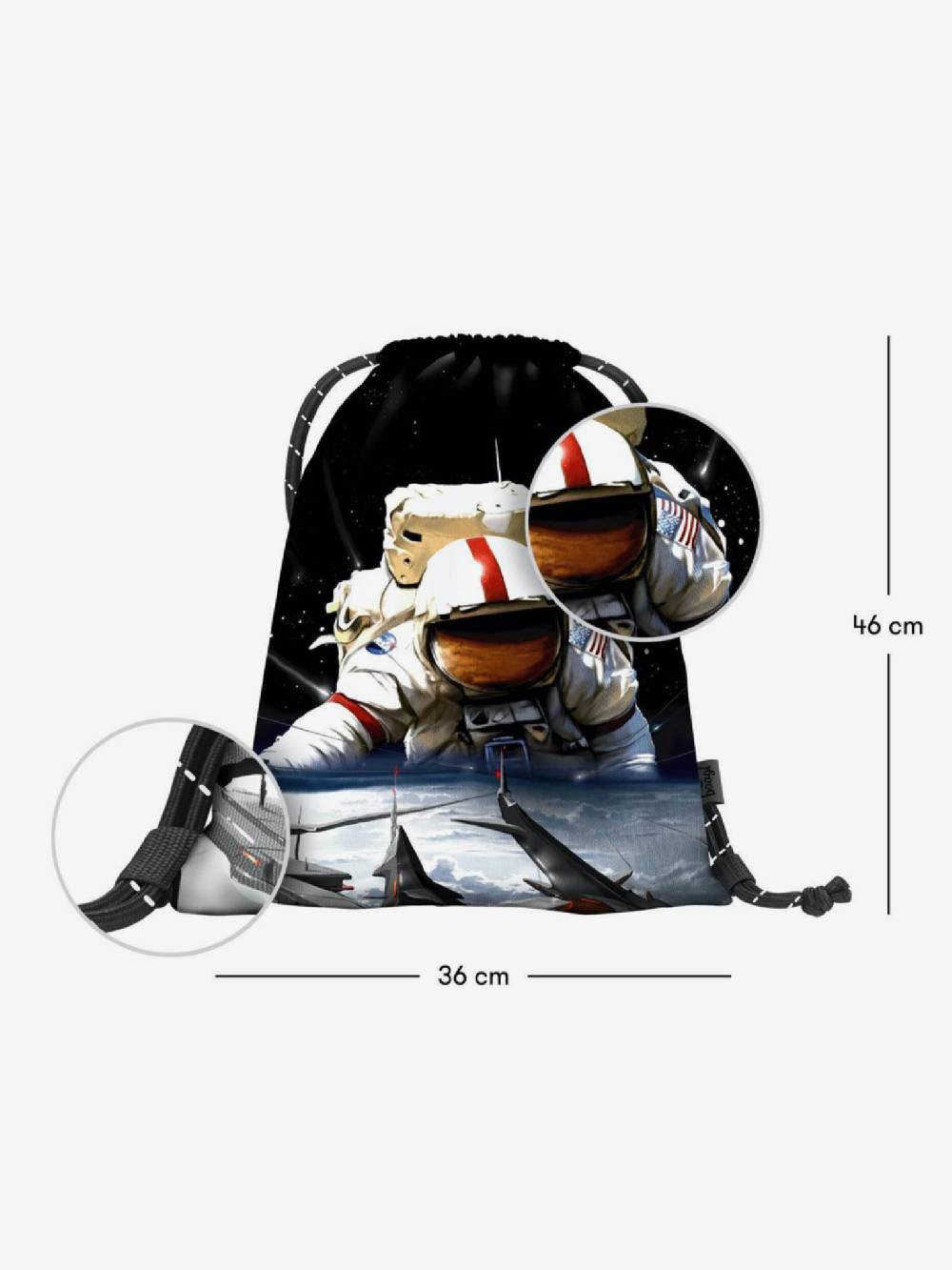 BAAGL EARTh - Cosmonaut By Caer8th Gymsack