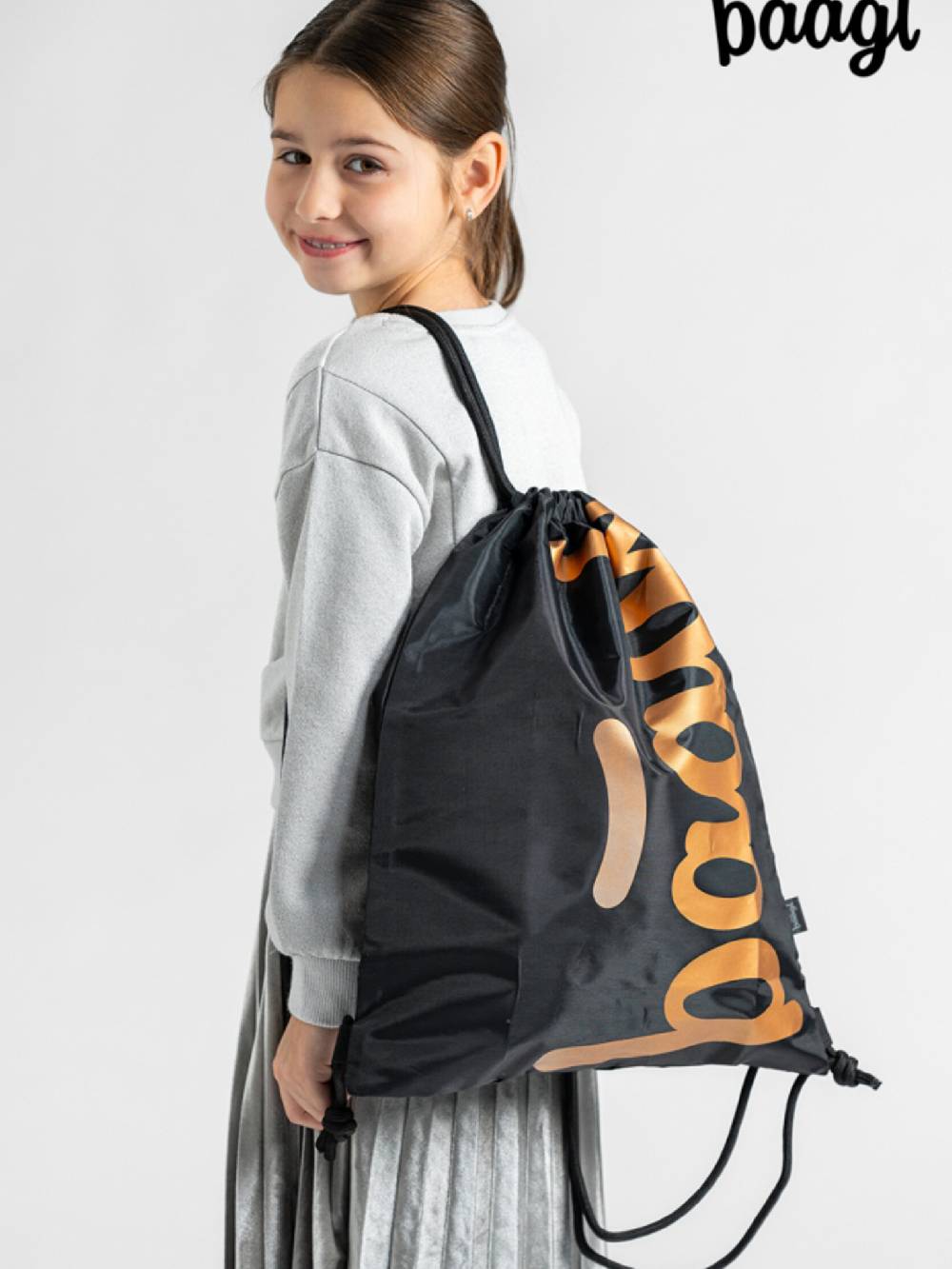 BAAGL Metallic Bronze Gymsack