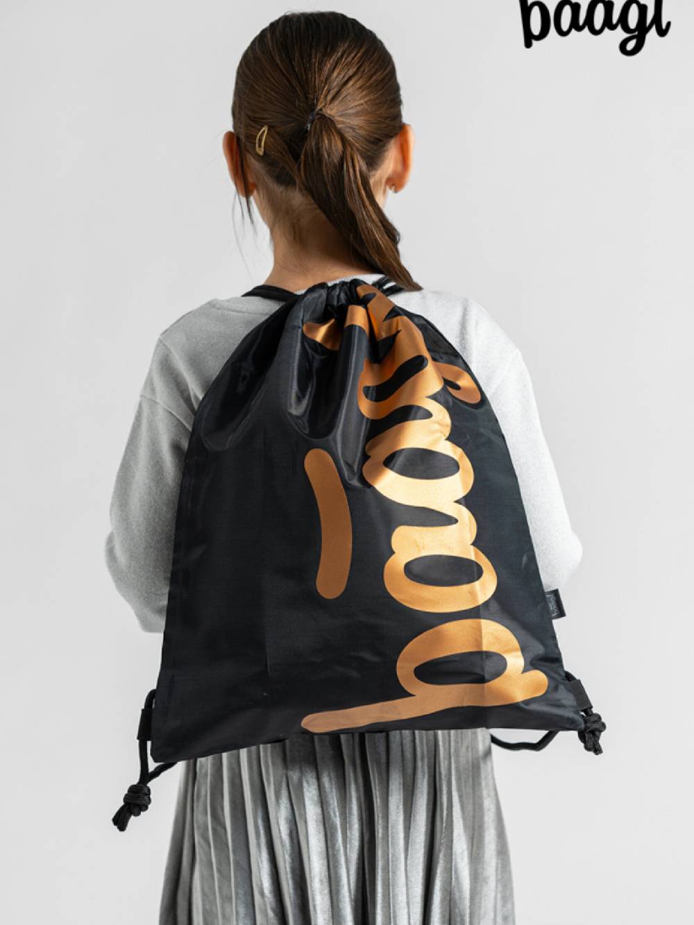 BAAGL Metallic Bronze Gymsack