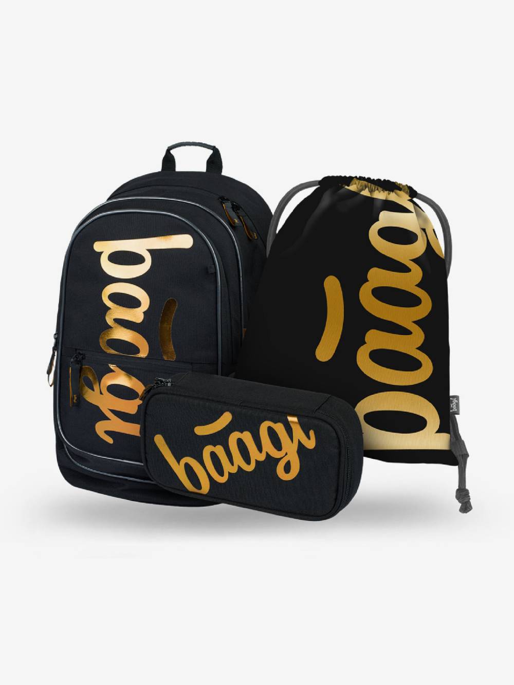 BAAGL Metallic Bronze Schulset