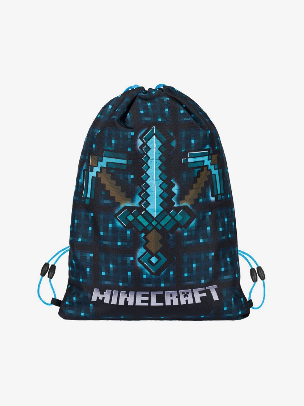 BAAGL Minecraft 2 Blue Axe And Sword Federtasche