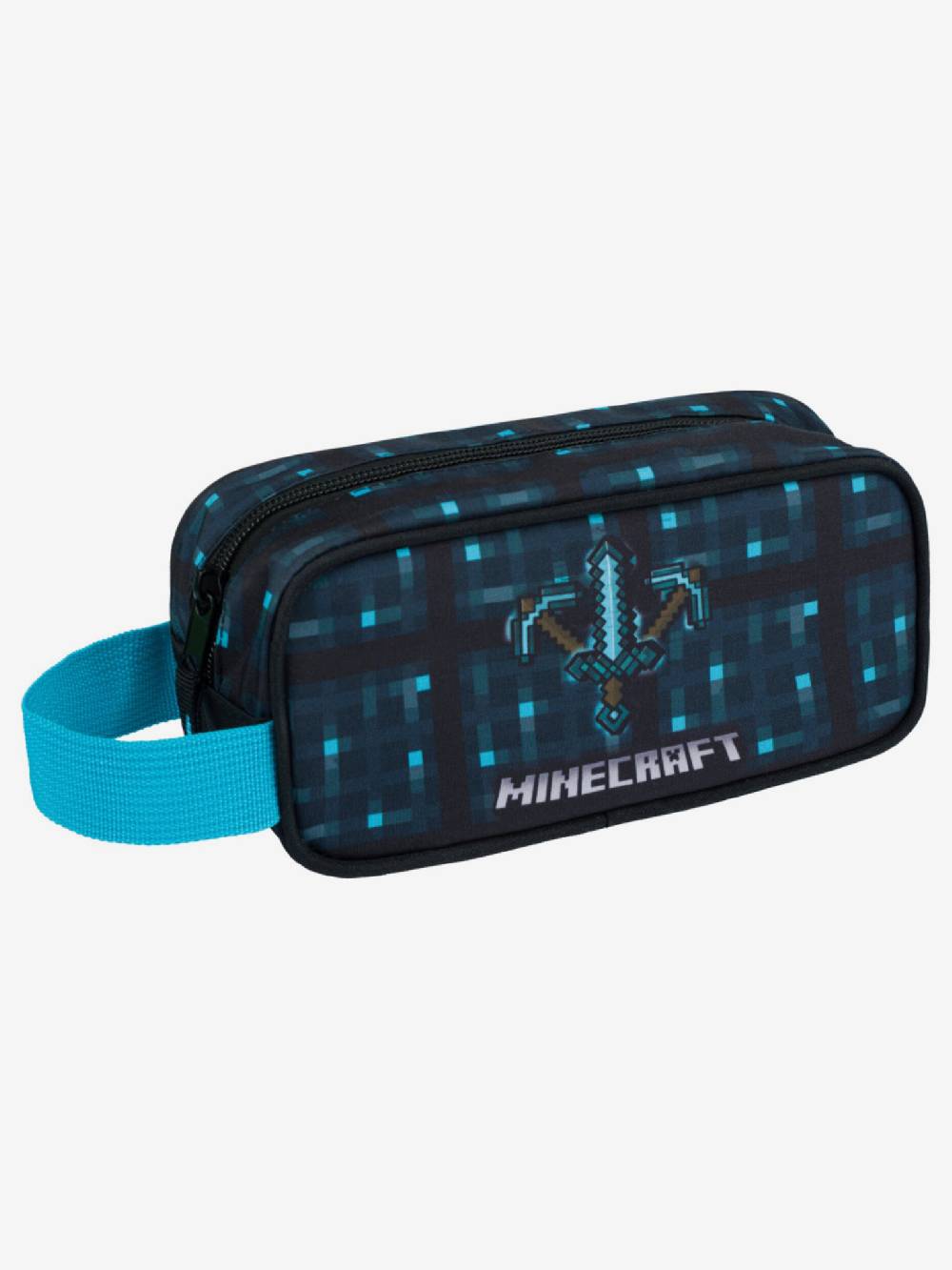 BAAGL Minecraft 2 Blue Axe And Sword Federtasche