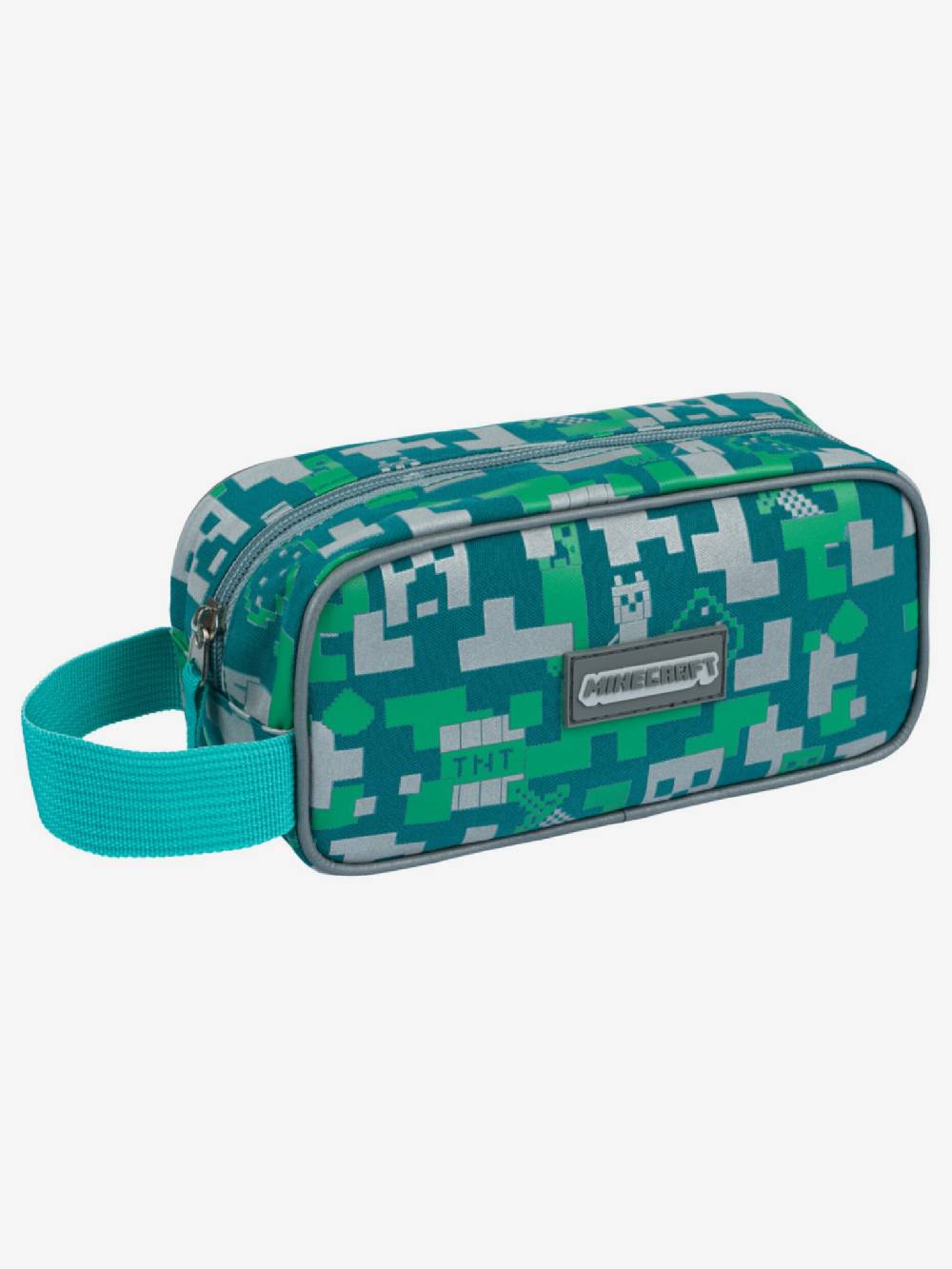 BAAGL Minecraft 2 Silver Creeper Federtasche