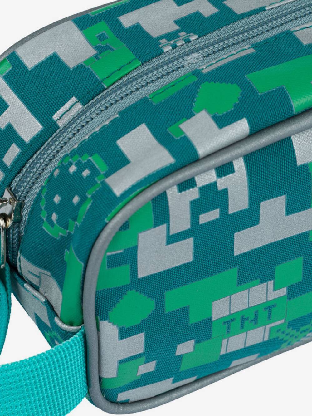 BAAGL Minecraft Silver Creeper Federtasche
