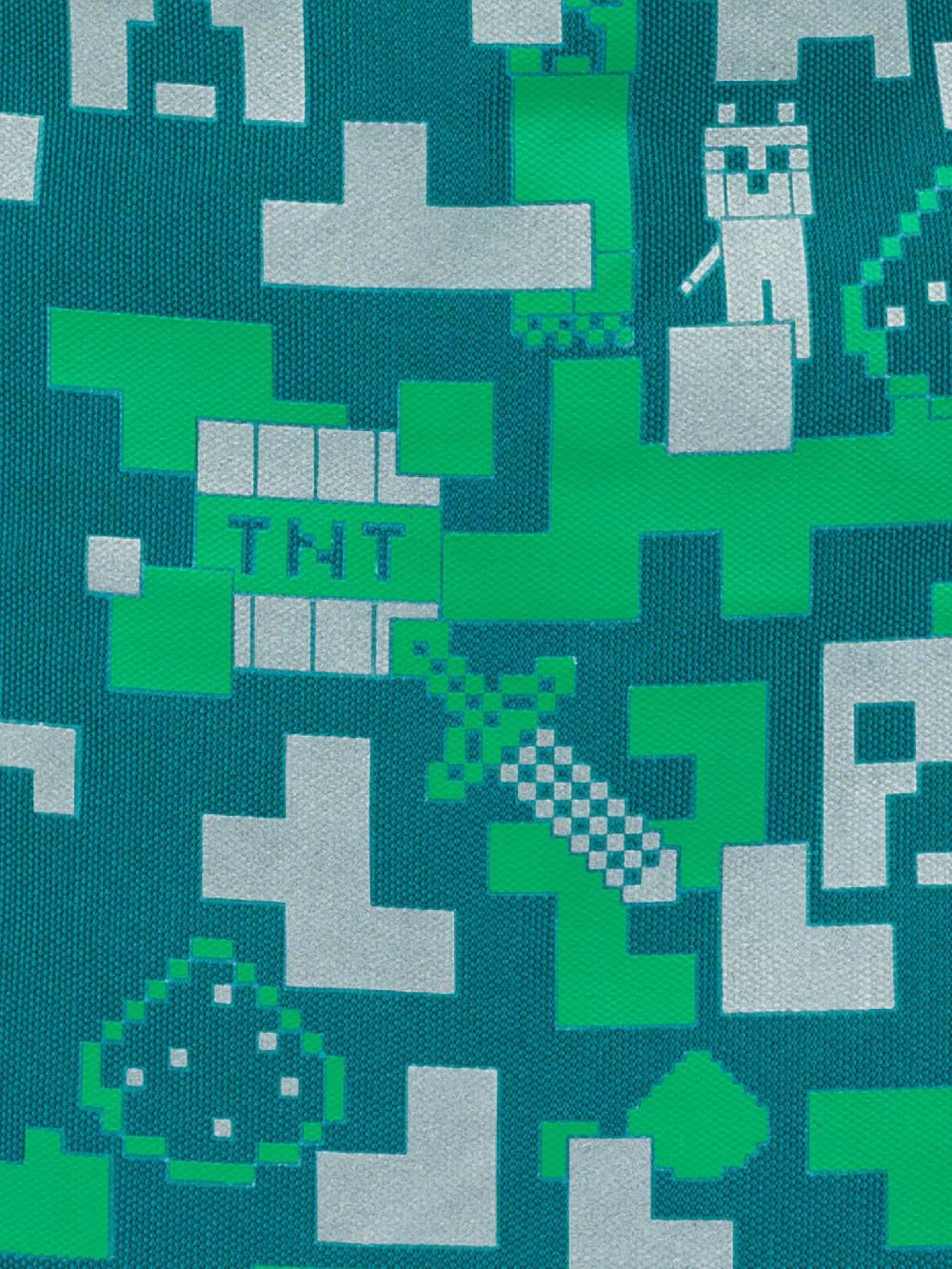 BAAGL Minecraft Silver Creeper Gymsack