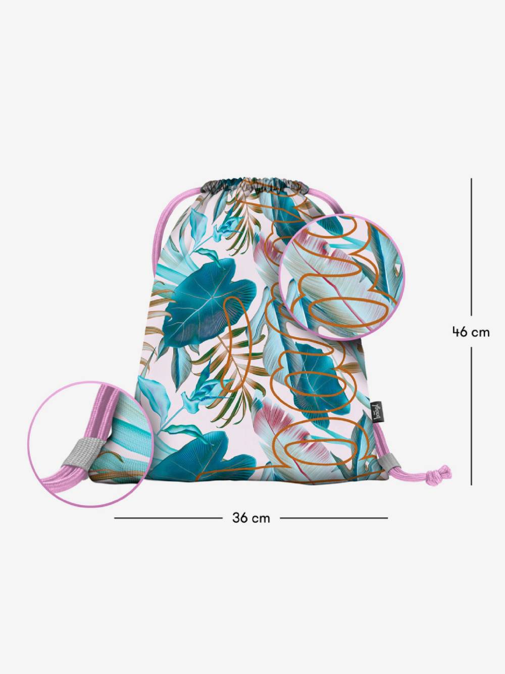 BAAGL Skate Leafs Gymsack