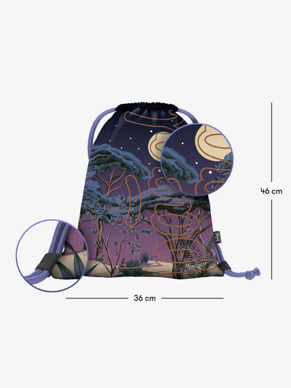 BAAGL Skate Night Gymsack