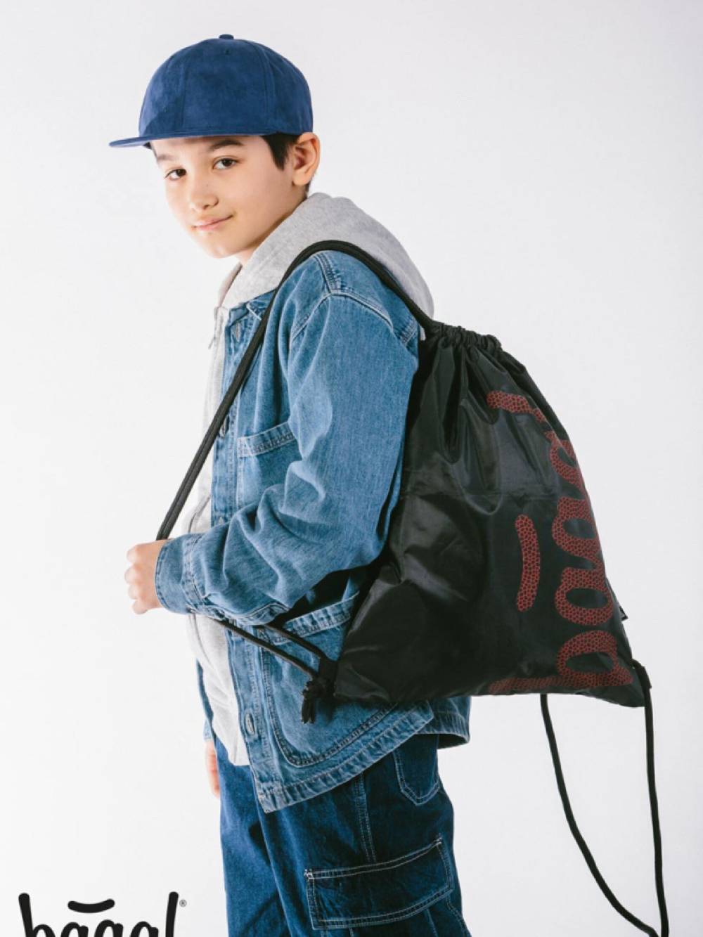 BAAGL Skate Red Gymsack