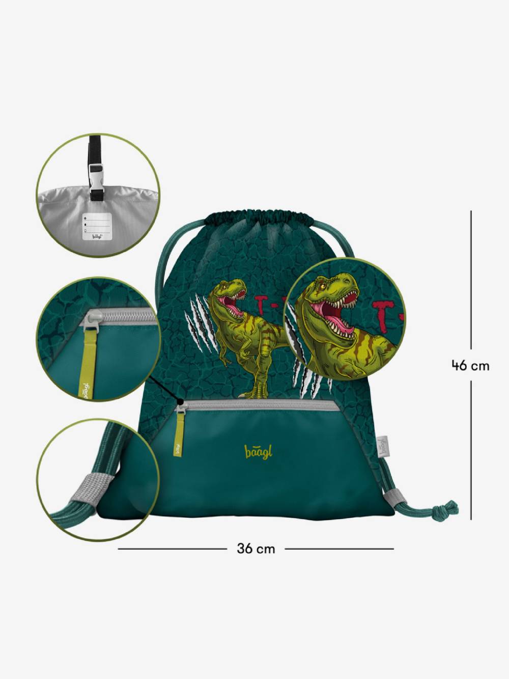 BAAGL T-Rex Gymsack